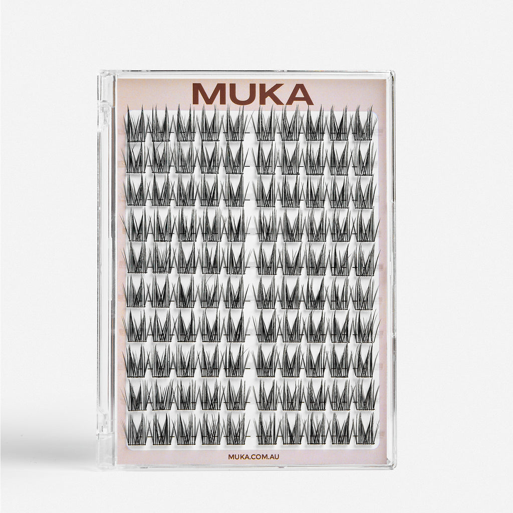 MUKA Lash Clusters in Zuri (Wispy)
